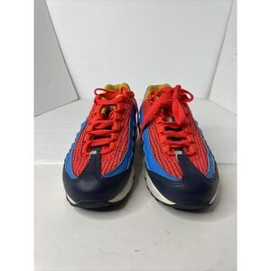 Nike Air Max 95 Now GS Crimson Blue Running Shoes Boys 5.5Y Multicolor Sneakers